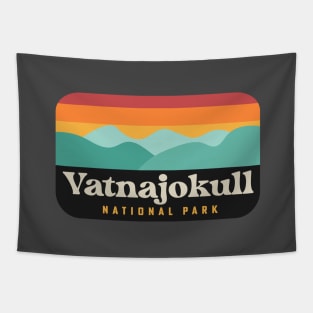 Vatnajokull National Park Iceland Camping Glacier Hike Tapestry