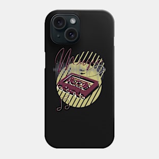 Vintage Music Design Phone Case