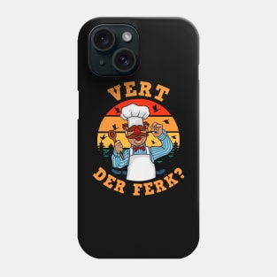 Vert der ferk vintage sunset Phone Case