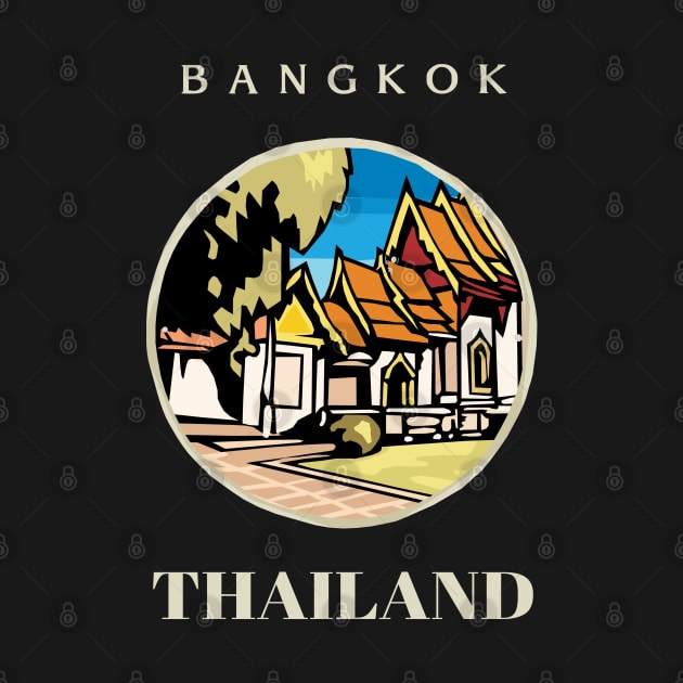 Visit Bangkok Thailand by KewaleeTee