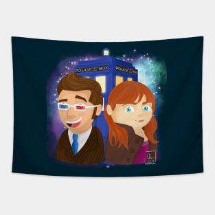 Doctor and Donna Tapestry