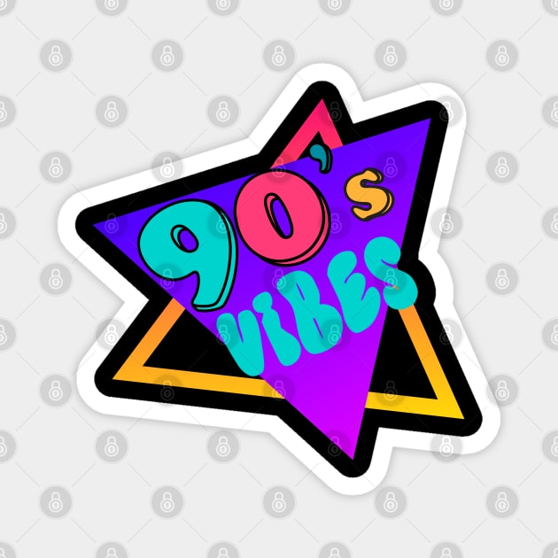 90's Vibes Magnet by Rico99