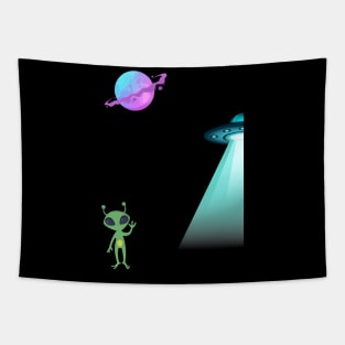 UFO Tapestry