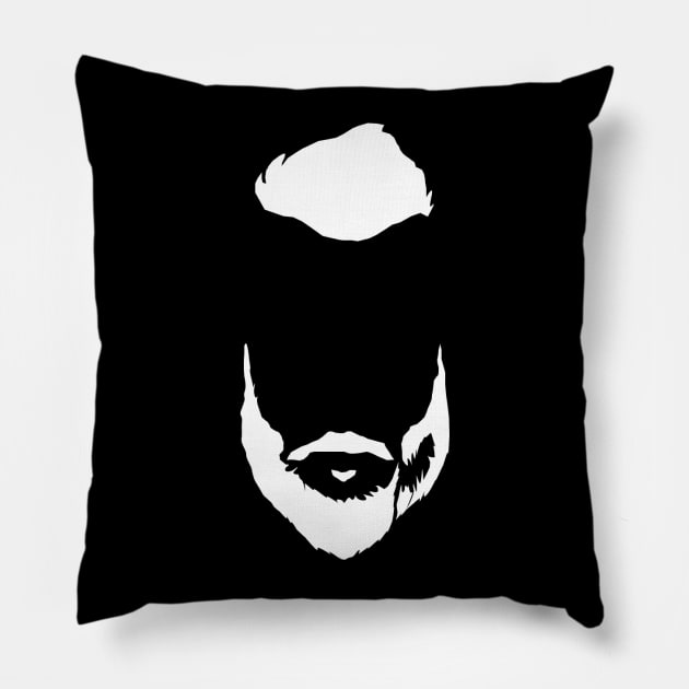 Bobo Del Rey White Pillow by gingertv02