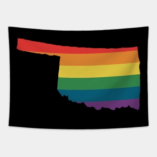 Oklahoma State Rainbow Tapestry