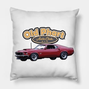 Old Phart Auto Club - Mustang Pillow