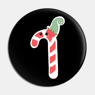 Cute Candy Cane Pin