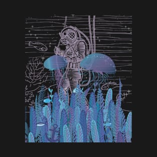 Underwater Astronaut: The Aquanaut T-Shirt