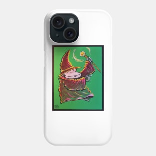Wizard Ape Casts Spell Phone Case