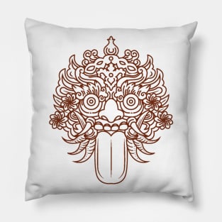 Kala traditional bali indonesian culture Pillow