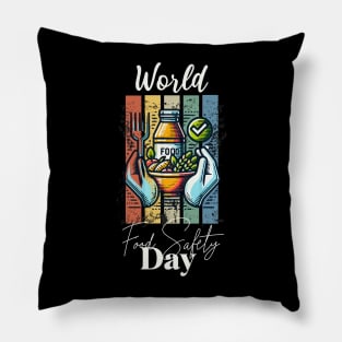 World Food Safety Day Pillow