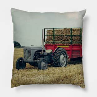 Pressed Into Action Pillow