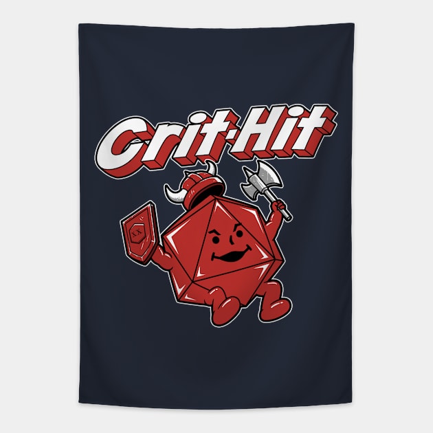 Crit-Aid Tapestry by pigboom