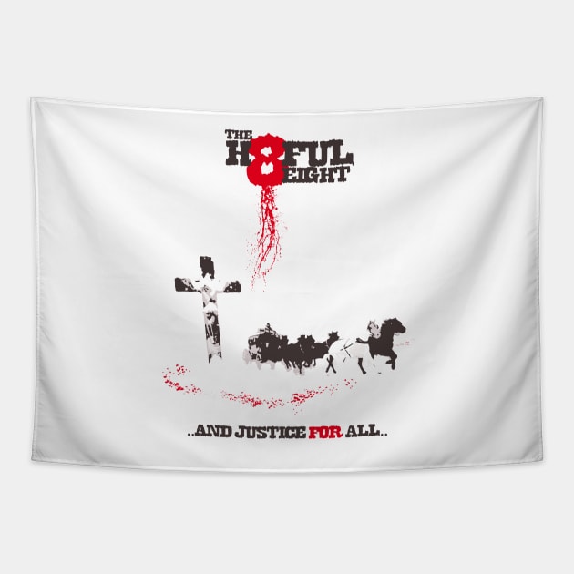 the hateful eight Tapestry by RedSheep