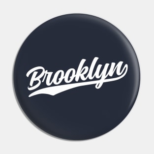 Brooklyn Cursive (White) Pin