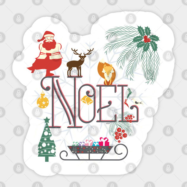 Christmas Noel - Noel - Sticker