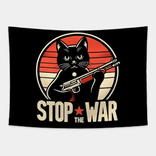 Stop the war - cats Tapestry