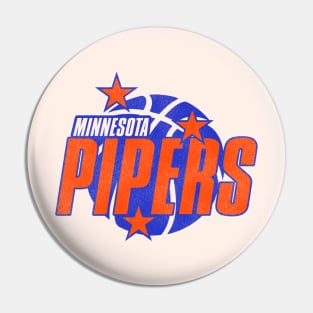 Defunct Minnesota Pipers Basketball Team Pin