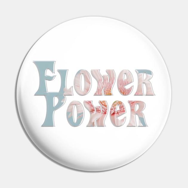 Flower Power Pin by afternoontees