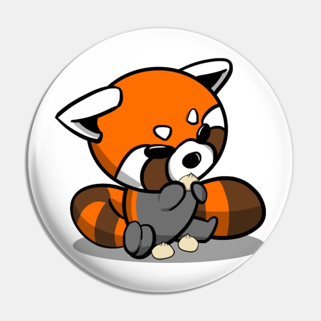 Red Panda Eating Buns! Pin by Official Boaba Store