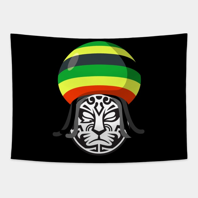 Rasta Jinrai Tapestry by Mister Jinrai