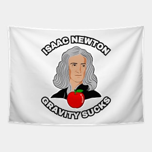 🍎 Sir Isaac Newton Figures Out that Gravity Sucks Tapestry