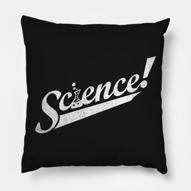 Team Science! Pillow by geekchic_tees