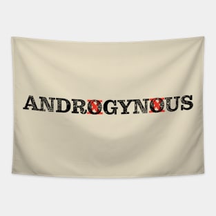 Androgynous Black / Red Tapestry