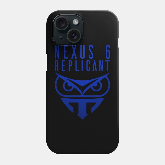 Unofficial Blade Runner Nexus 6 Replicant Phone Case by DrPeper