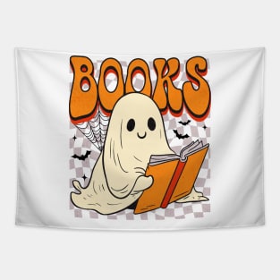 Book Reading Ghost T-Shirt Tapestry