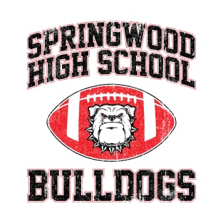 Springwood High School Bulldogs Football (Variant) T-Shirt