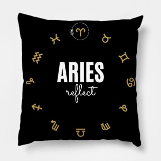 Aries Zodiac Horoscope Pillow