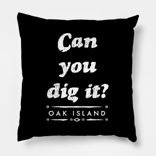 Oak Island Mystery Pillow by OakIslandMystery
