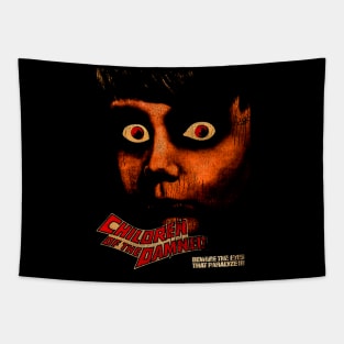 Children of the Damned Cult Classic Horror 1964 Tapestry