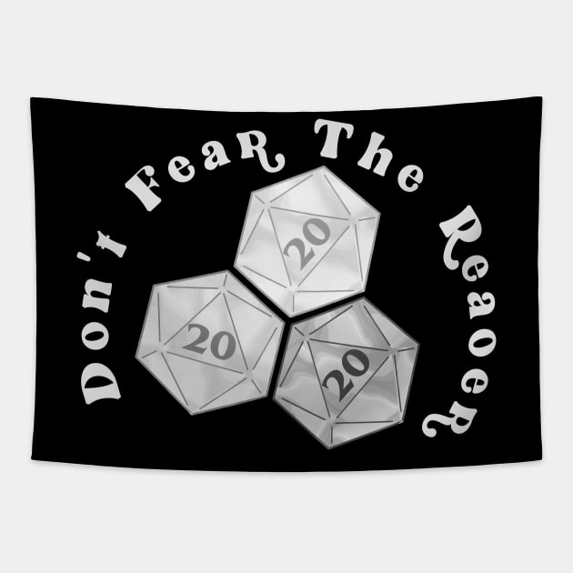DON'T FEAR THE REAPER (DND) Tapestry by remerasnerds