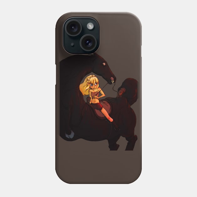 Badass riding Phone Case by mdsd