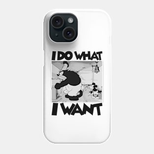 Steamboat Willie. I Do What I Want - 2 Phone Case