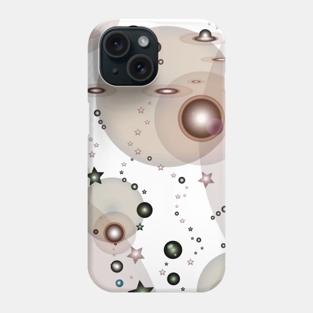 Futuristic, Living in space, space, digital, stars, graphic-design, surreal, galaxy, expressive, people, nature, planet, astronomy, cosmic, sky, art, moon, universe, fictional, fantasy, pattern, futuristic-pattern, space-pattern, Xmas, Christmas Phone Case by PrintedDreams