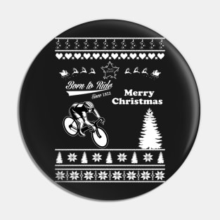 Merry Christmas RIDER Pin