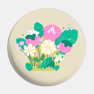 Spring flowers Pin