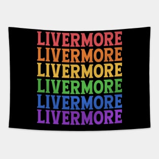 LIVERMORE COLORFUL CITY Tapestry