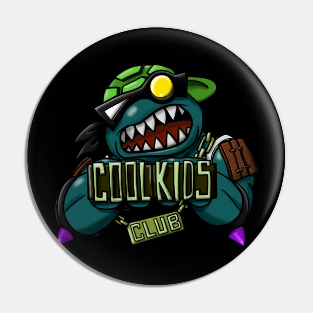Cool Kids Club Slash Pin by Chaosblue