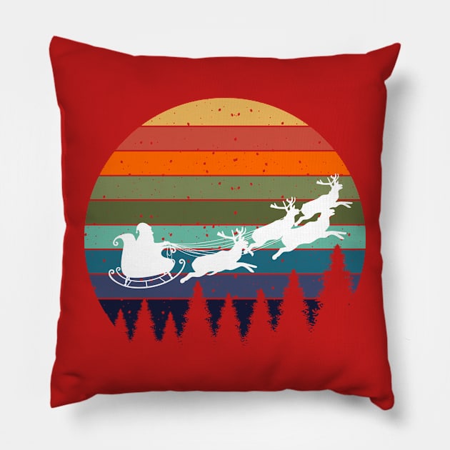 Santa is coming Pillow by be yourself. design