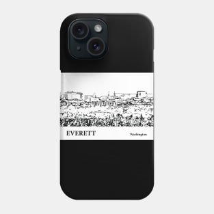 Everett Washington Phone Case