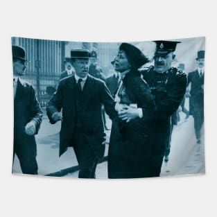 Emmeline Pankhurst (Arrested) Tapestry