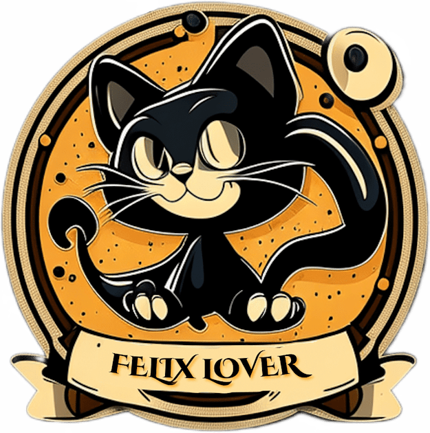 Felix The Cat Lover - Detailed Retro Style Kids T-Shirt by iCutTee