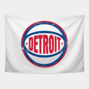 Detroit Retro Ball - White Tapestry