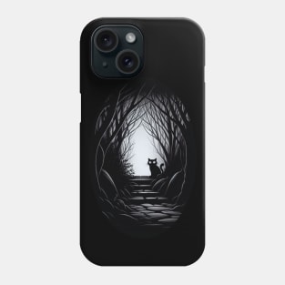 Black Kitty Phone Case