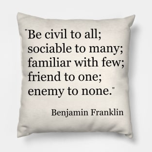 Famous Quotes Collection 15 Pillow