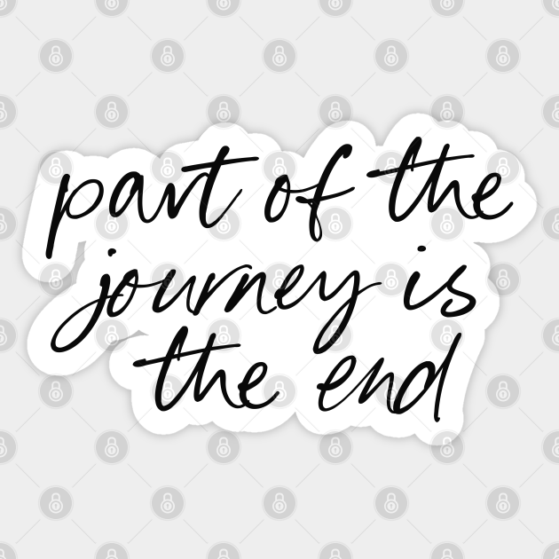 Part Of The Journey Avengers Quotes Aufkleber Teepublic De